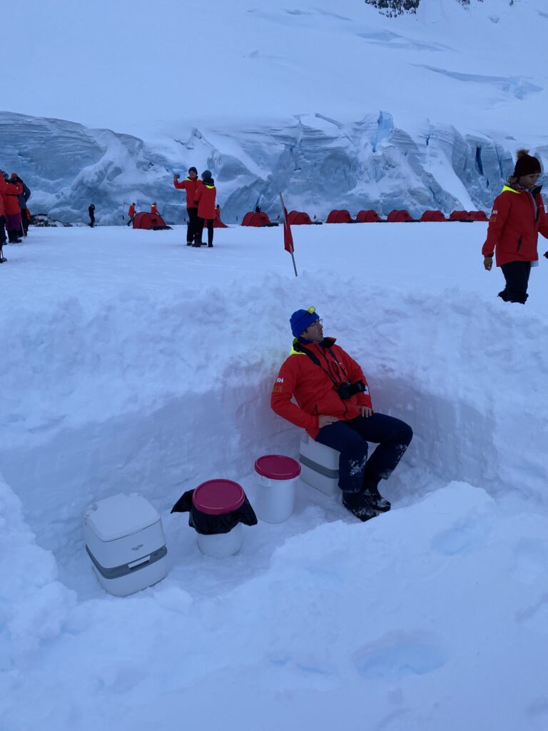 Where do you go to the loo in Antarctica? Photo / Thomas Bywater